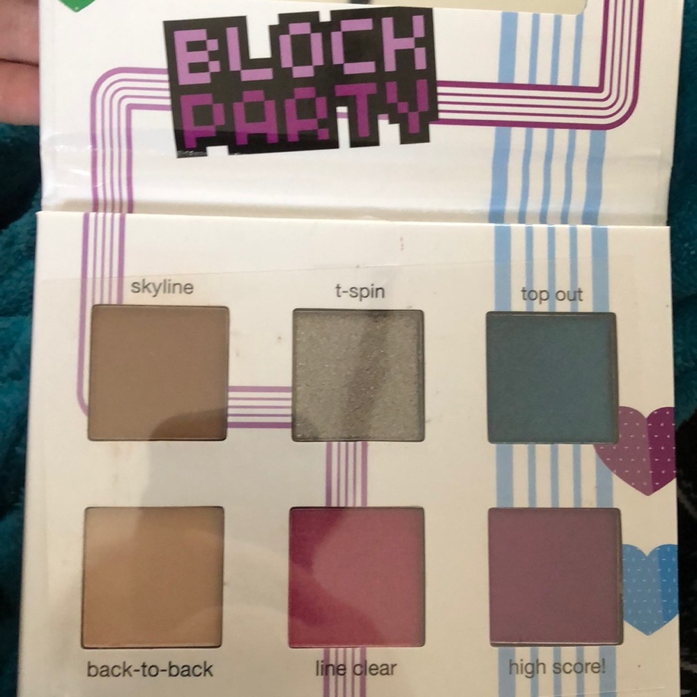 Ipsy X Tetris block party eyeshadow